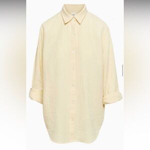 Aritzia - Wilfred Free Sail Shirt - 100% organic cotton